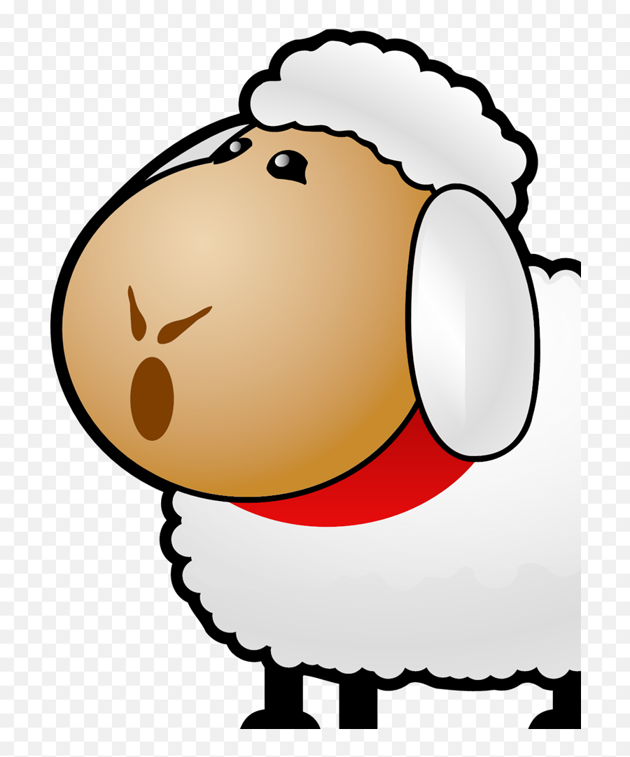 White Sheep Svg Vector White Sheep Clip Art - Svg Clipart Emoji,Cute Sheep Clipart