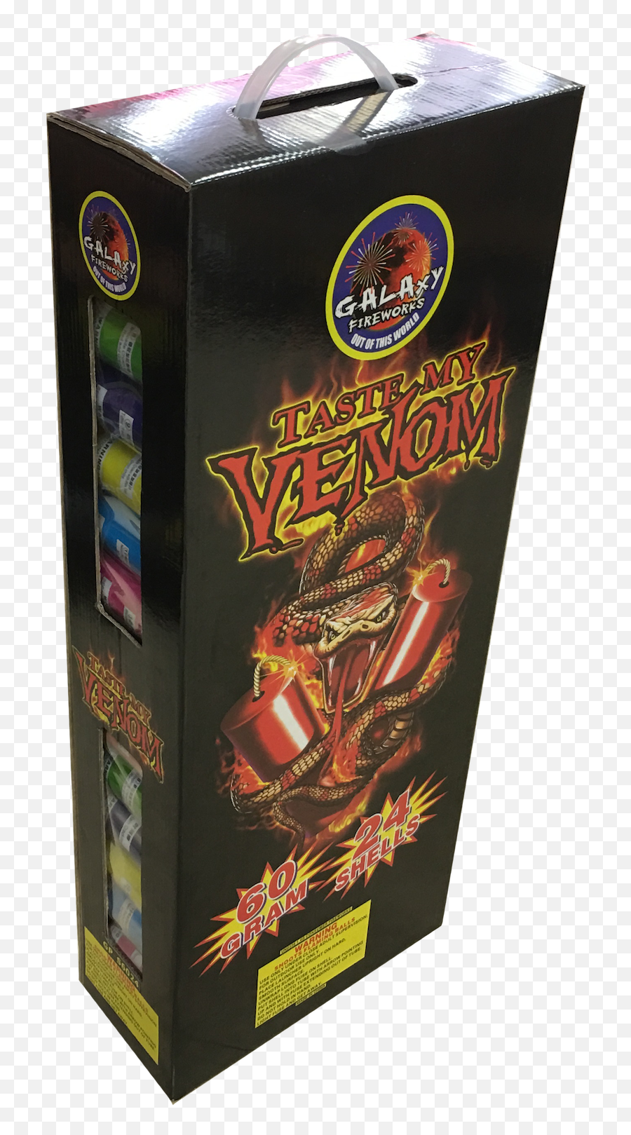 Taste My Venom - Galaxy Fireworks Cardboard Packaging Emoji,Venom Png