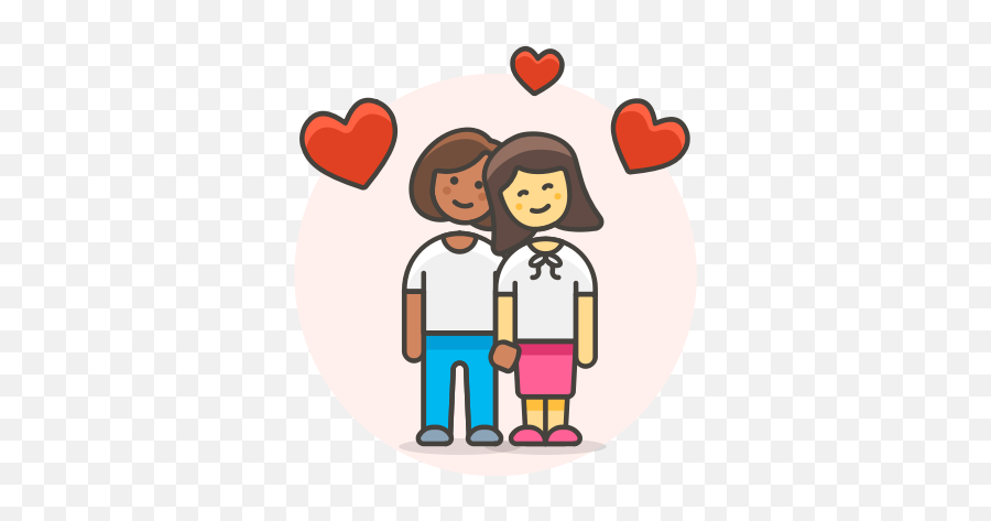 Couple Head Lesbian Love To Icon - Lesbian Couple Cartoon Png Emoji,Lesbian Clipart