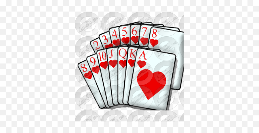 Run In Cards Picture For Classroom Therapy Use - Great Run Playing Card Emoji,Cards Clipart