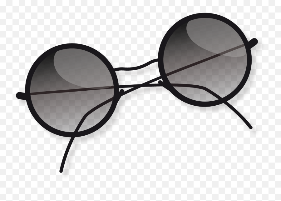Download Sunglasses Ray - Ban Goggles Vector Black Aviator Vector Oculos Png Emoji,Reflection Clipart