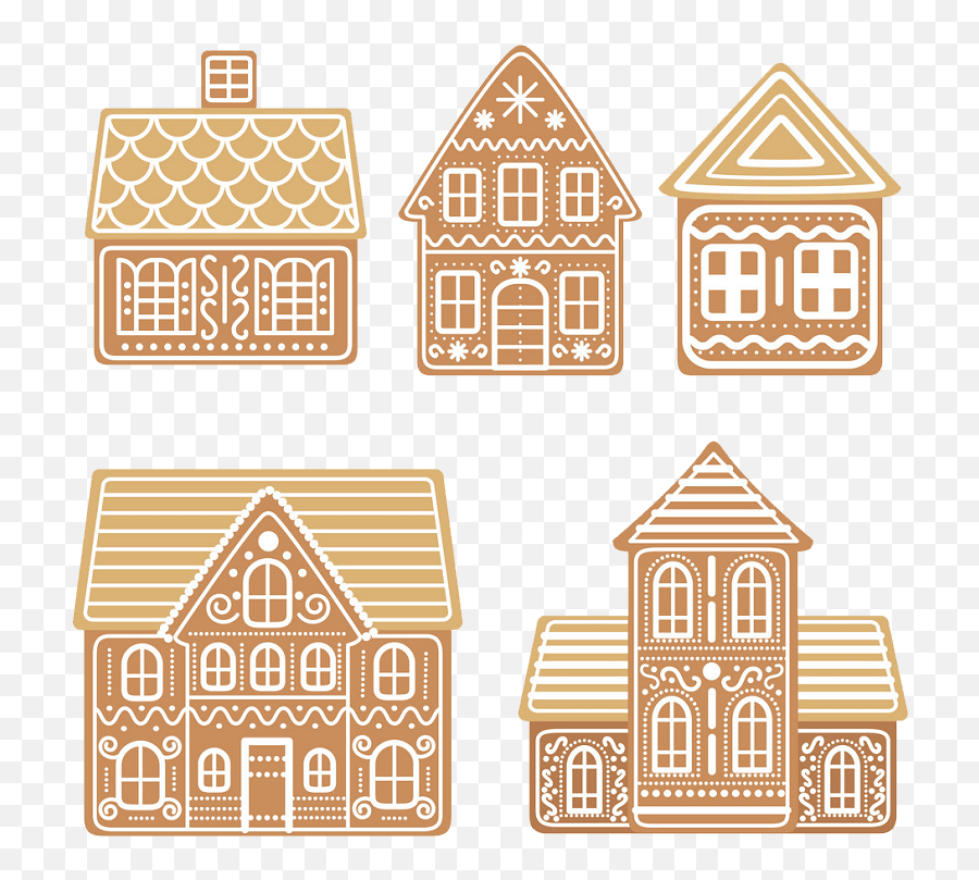 Gingerbread Houses Clipart Transparent - Clipart World Gingerbread House Emoji,House Clipart