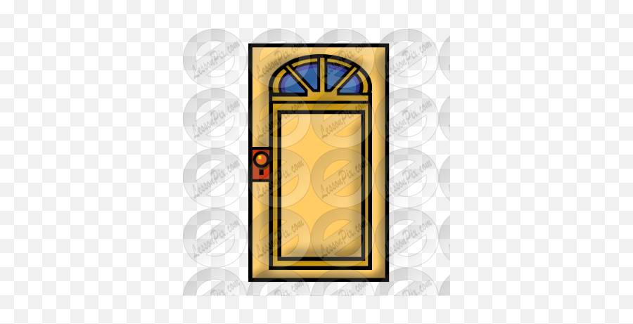 Door Picture For Classroom Therapy - Vertical Emoji,Door Clipart