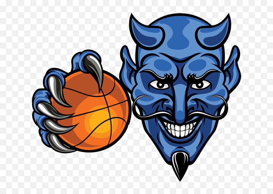 Phs Blue Devils Emoji,Basketball Logo