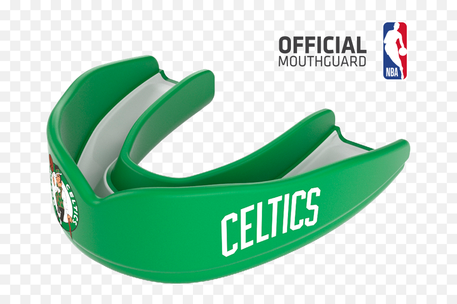 Shock Doctor Mouth Guard Nba Celtics - Nba Emoji,Boston Celtics Logo