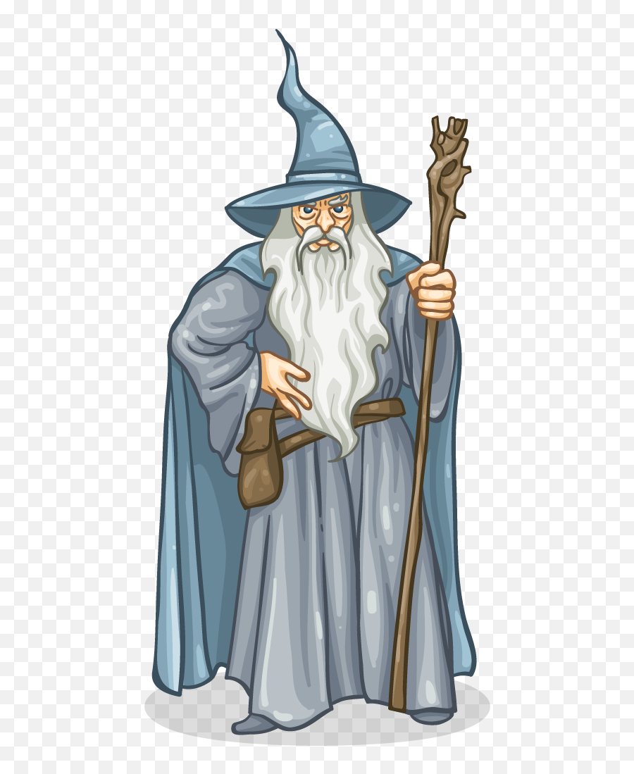 Halfling Dwarf White Elf - Halfling With Big Wizard Hat Emoji,Wizard Png