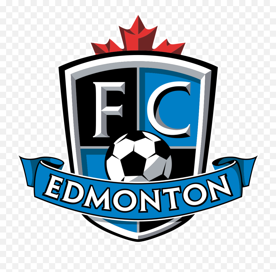 Nike Soccer Ball Png - Edmonton Fc Fc Edmonton Logo Fc Edmonton Logo Emoji,Soccer Ball Logo