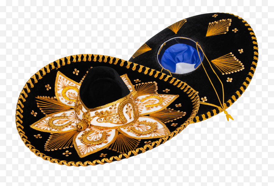 Genuine Sombrero Adult Mariachi - Mariachi Sombrero De Charro Emoji,Sombreros Clipart