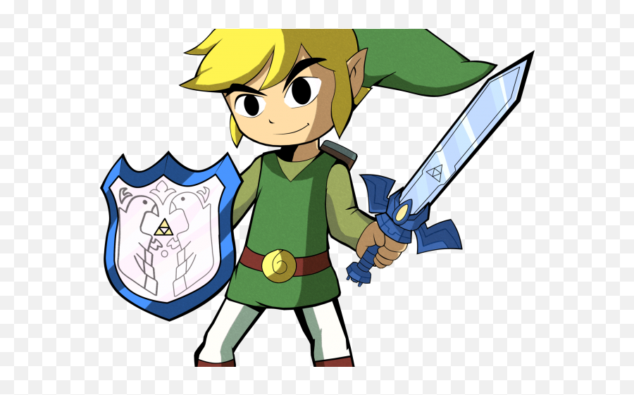 The Legend Of Zelda Clipart Toon Link - Transparent Toon Link 2d Emoji,Toon Link Png
