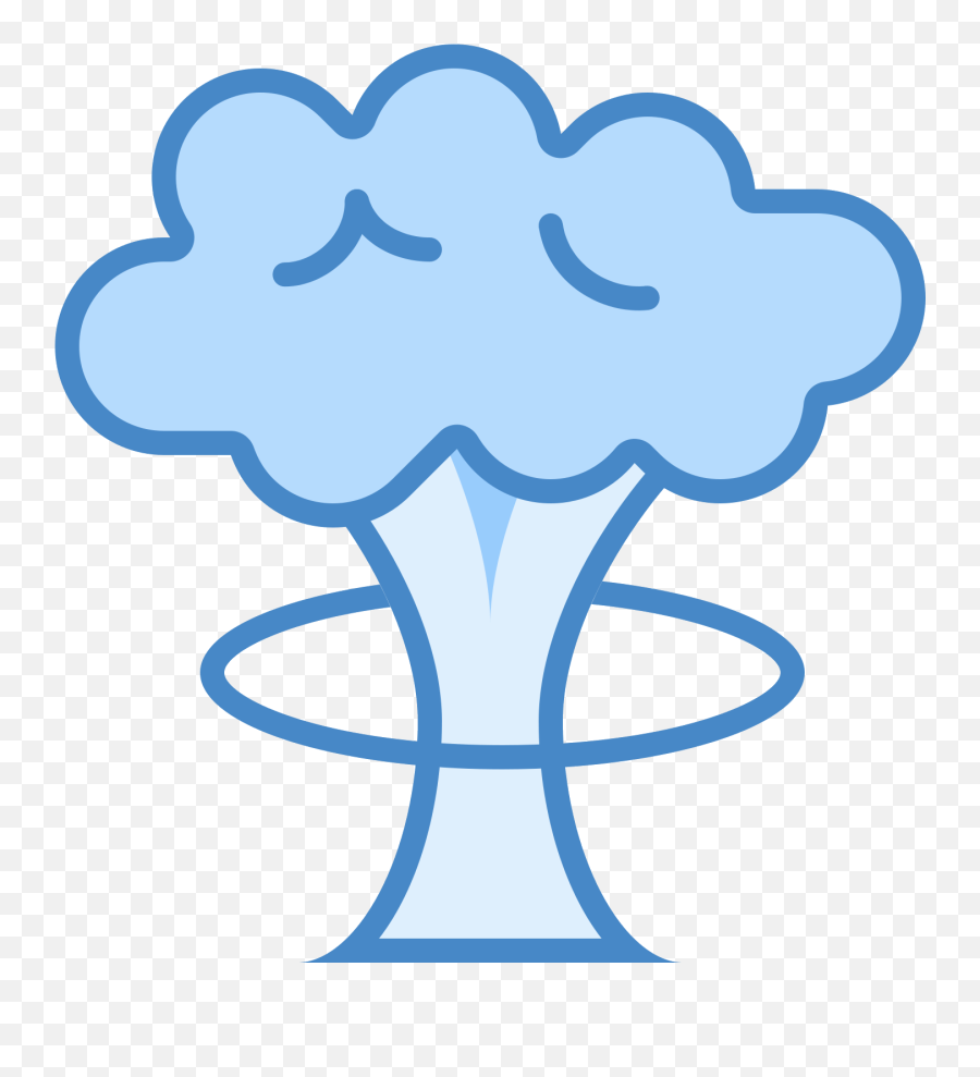 Grzyb Atomowy Icon - Mushroom Cloud Emoji,Mushroom Cloud Png