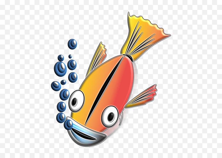 Free Photo Comics Air Bubbles Fish Goldfish Comic Underwater - Gelembung Udara Ikan Kartun Emoji,Underwater Bubbles Png