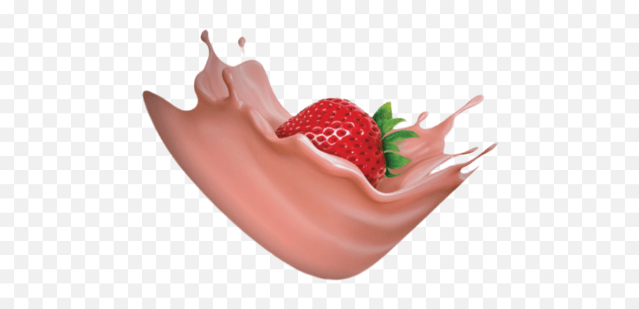 Download Hd Strawberries And Cream Png - Strawberry Superfood Emoji,Strawberry Transparent Background