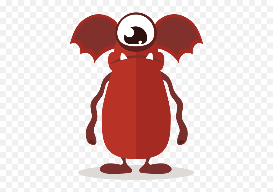 Cute Monster Clipart Vectors Download - Cute Clipart Monster Emoji,Monster Clipart