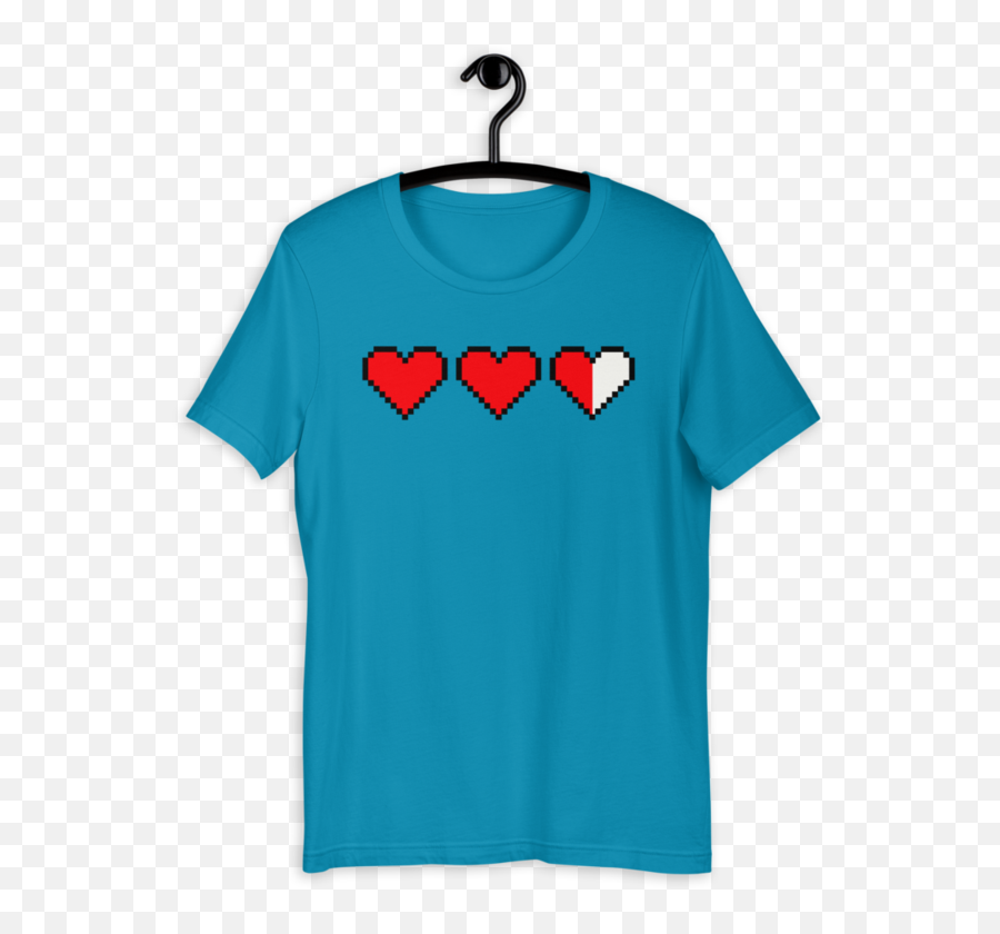 Pixel Heart Shirt Unisex U2013 Sidequest Apparel Emoji,Pixel Heart Transparent