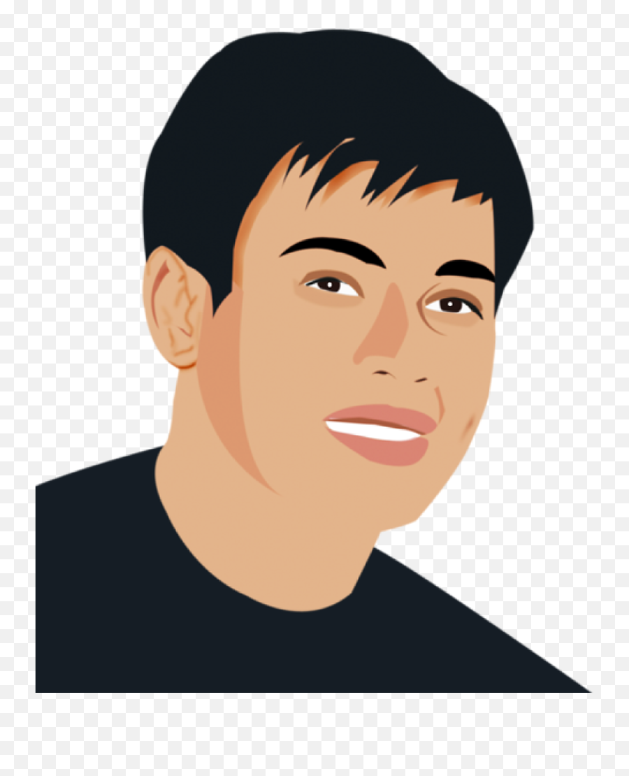 Man Head Face Filipino Asian Png - Clipart Portrait Emoji,Asian Png