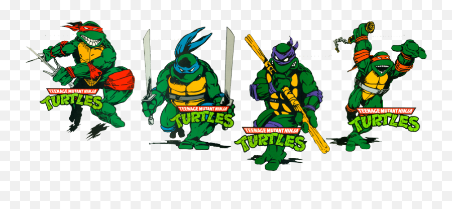 Turtles - Ninja Turtles Png Emoji,Ninja Turtle Clipart