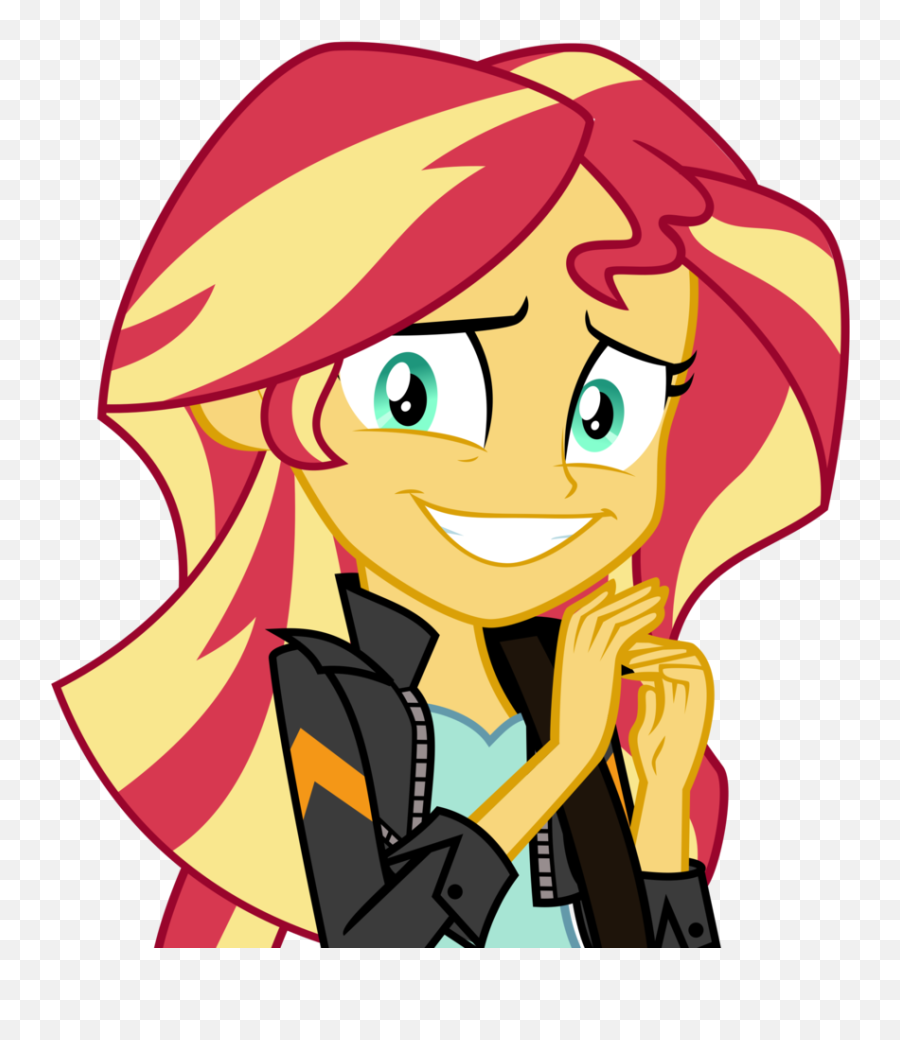 Shoulder Clipart Girl Smile - Sunset Shimmer Equestria Girl Equestria Girls Sunset Shimmer Smile Emoji,Girl Png