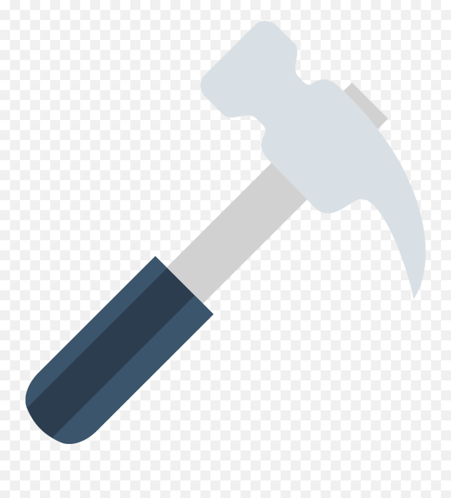 Small Hammer Vector Material Png Download - Blade Clipart Hammer Vector Png Free Emoji,Hammers Clipart