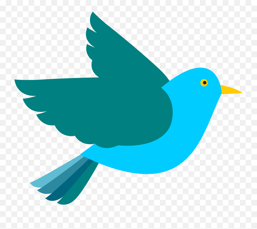 Free Transparent Bird Cliparts - Clipart Of Birds Emoji,Bird Clipart