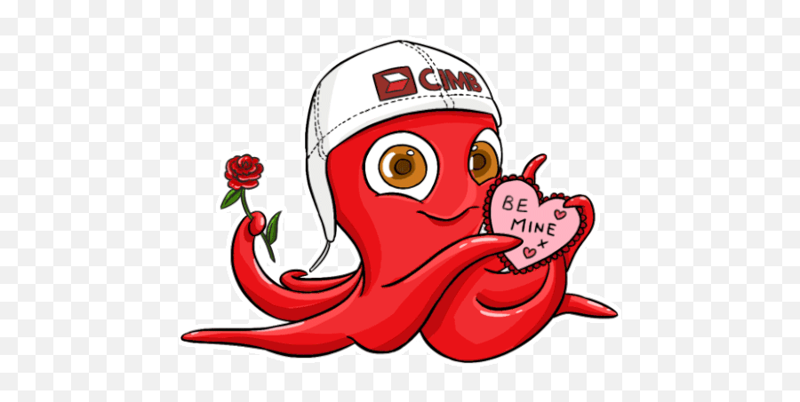 Octolove Cimbocto Sticker - Octolove Cimbocto Octocimb Emoji,Octopus Tentacles Clipart