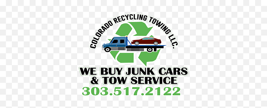 Colorado Recycling Towing In Denver Co - Colorado Recycling Emoji,Tow Logo