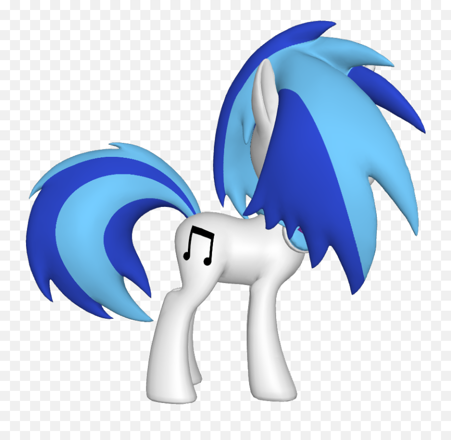 3d Background Pony Dj Pon - 3 Female Hair Over Eyes Emoji,Dj Headphones Clipart
