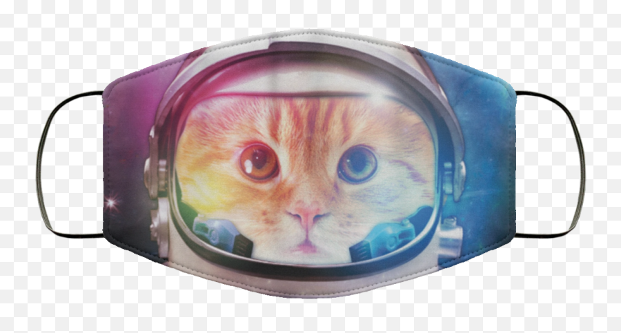 Space Cat Face Mask Emoji,Cat Face Png