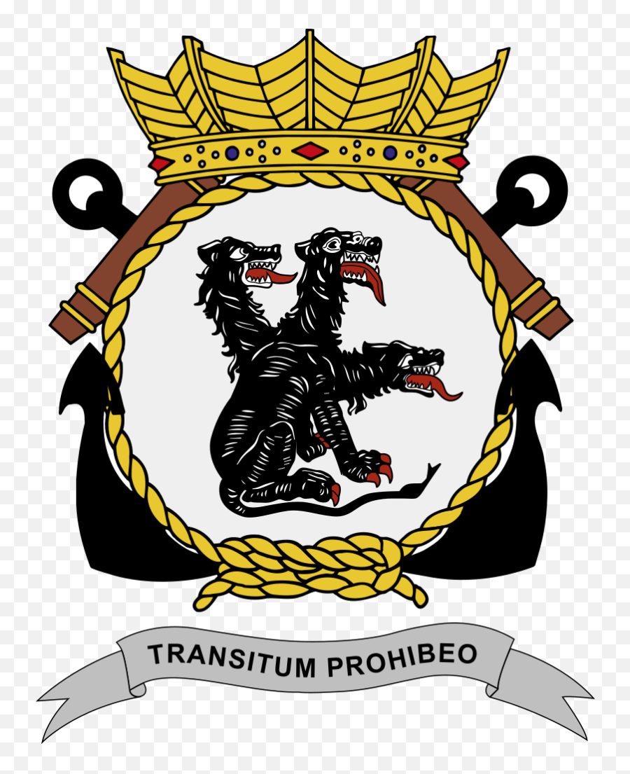 Filekm Cerberus A851svg - Wikimedia Commons Dutch Navy Coat Of Arms Emoji,Cerberus Logo