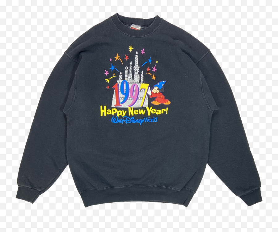 1997u0027 Happy New Year Walt Disney World Made In Usa Vintage - Long Sleeve Emoji,Happy New Year Logo