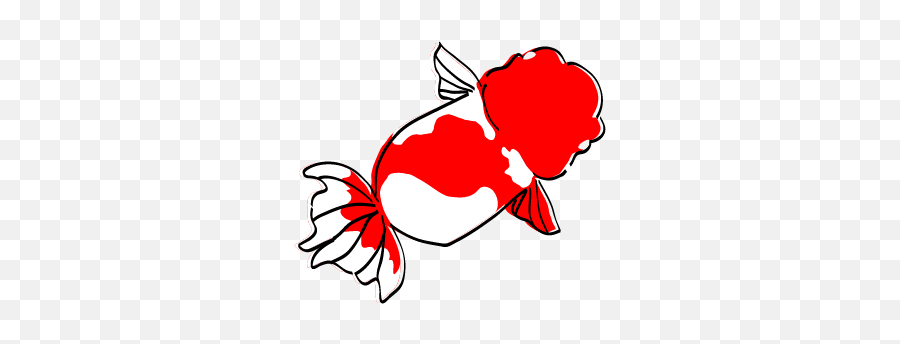 The Illustration Of Goldfish Ranchu Png Uloco Emoji,Gold Fish Png