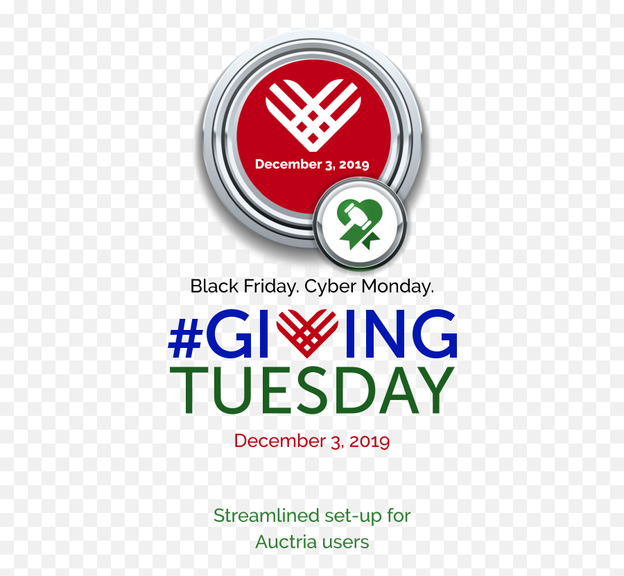 Givingtuesday 2019 Auctria For - Giving Tuesday Emoji,Giving Tuesday Png