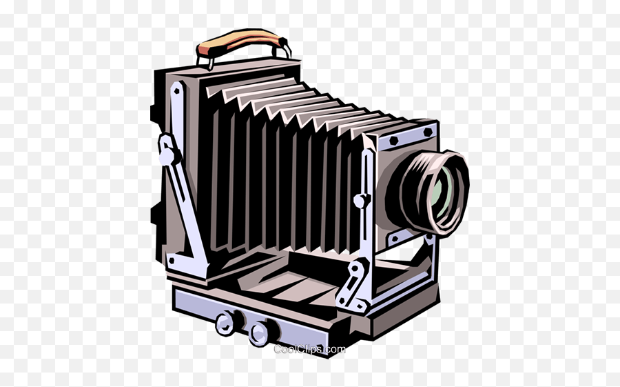 Old Fashioned Camera Royalty Free Vector Clip Art - Appareil Photo Ancien Png Emoji,Free Camera Clipart