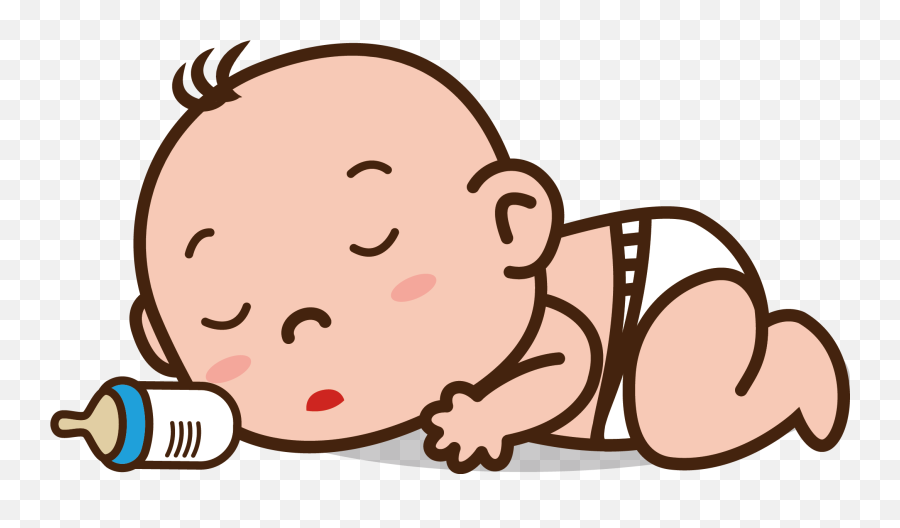 Baby Tummy Infant Baby Colic Sleep - Baby Milk Vector Png Emoji,Sleeping Baby Clipart