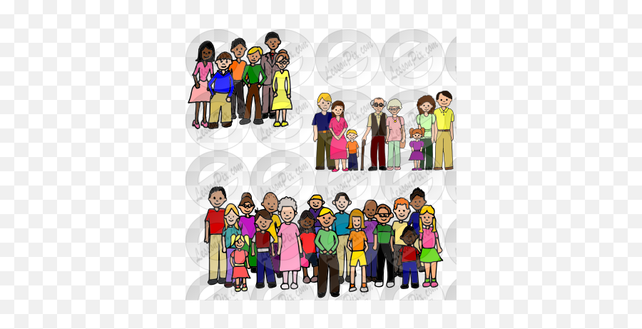 Groups Picture For Classroom Therapy Emoji,Groups Clipart