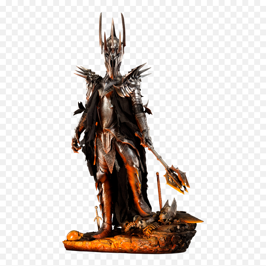 The Lord Of The Rings Sauron Premium Format Figure By Sideshow Collectibles Emoji,Eye Of Sauron Png