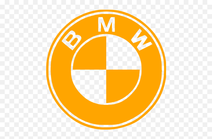 Orange Bmw Icon - Bmw Logo 1 Color Emoji,Orange Logo