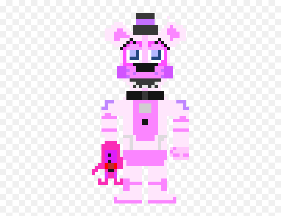 Download Funtime Freddy With Bonnet - Five Nights At Emoji,Funtime Freddy Png