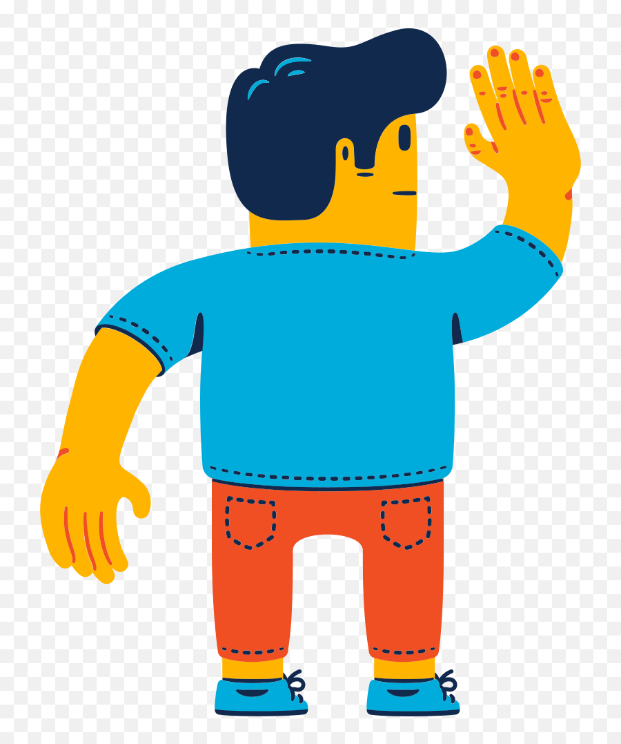 Waving Goodbye Clipart Illustrations U0026 Images In Png And Svg Emoji,Hand Wave Clipart