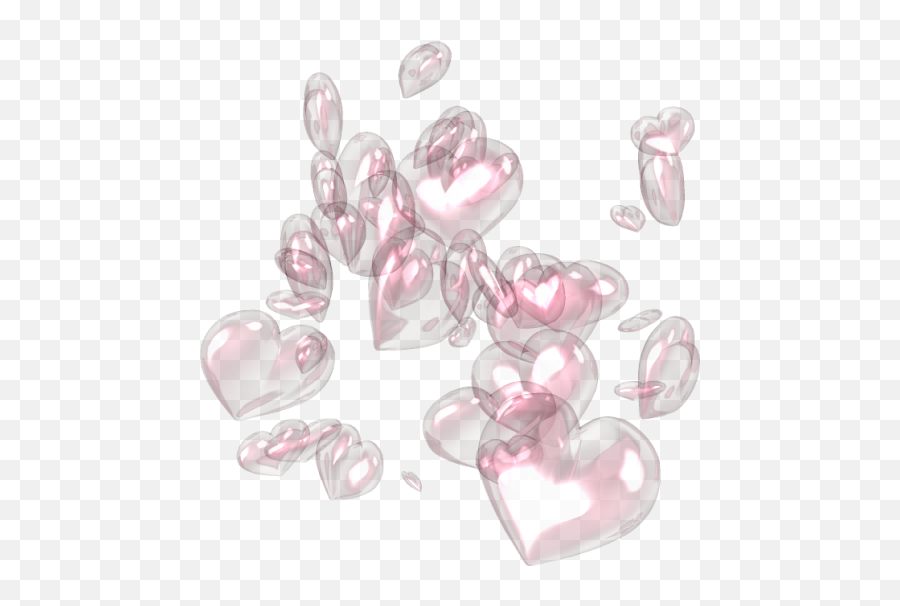 Heart Bubbles Cute Stickers Hearts Sticker By Reveluv - Cyber Goth Hearts Png Emoji,Hearts Transparent