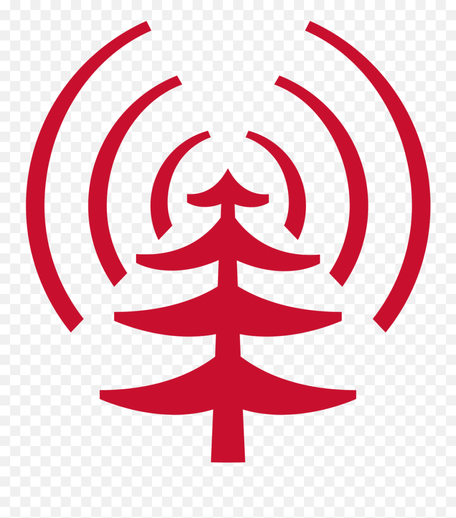 Red Pine Radio Interlochen Emoji,Pine Tree Logo