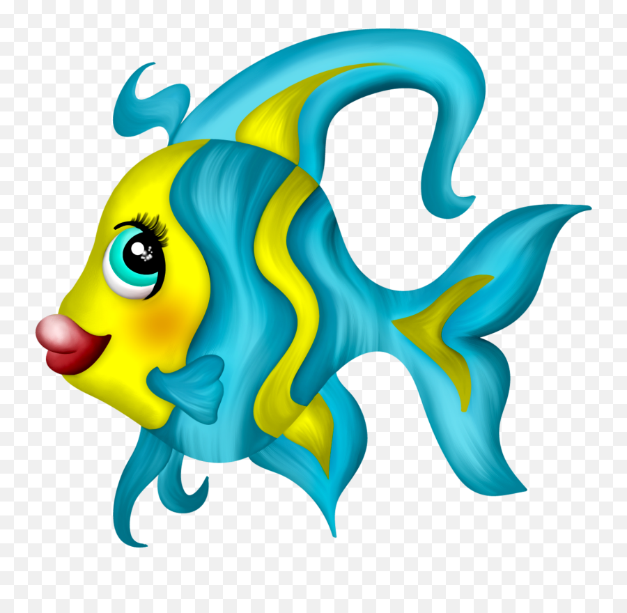 Sirenita - Clipart Little Mermaid Fish Hd Png Download Little Mermaid Fishes Emoji,Little Mermaid Clipart