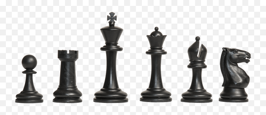 Download King Set Staunton Chessboard - Chess Pieces Png Emoji,Chess Piece Clipart