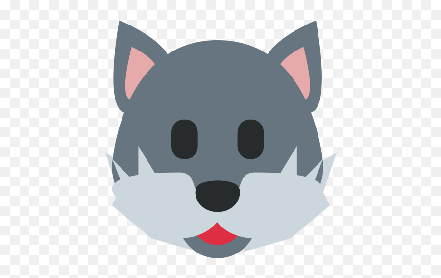 Free Wolf Icon Of Flat Style - Worksheets Of Missing Letters Animals Emoji,Wolf Face Png
