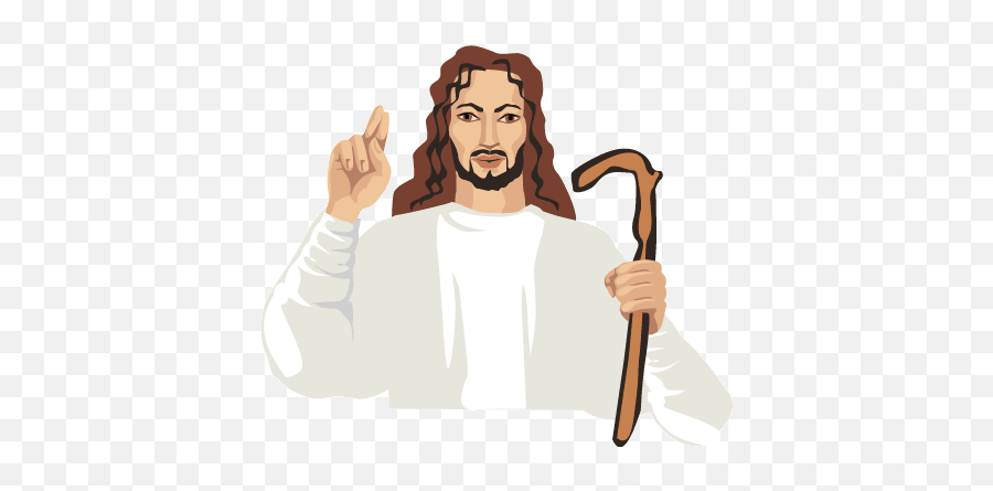 Free Jesus Clip Art Christian Clipart - Jesus Clipart Transparent Background Emoji,Jesus Clipart