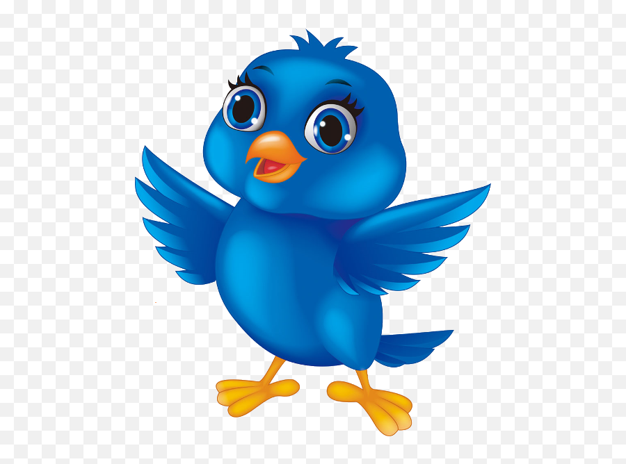 Blue Bird Cliparts - Bird Clipart Emoji,Bird Clipart