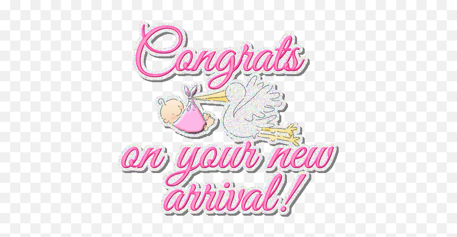 Congratulations Grandma Clip Art - Congratulations Baby Girl Gif Emoji,Congratulations Clipart