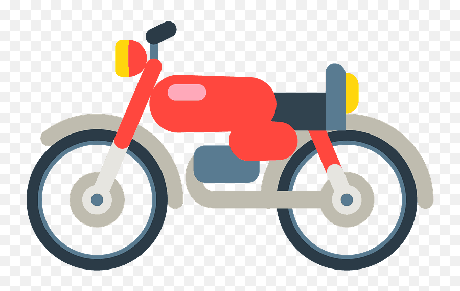 Motorcycle Emoji Clipart Free Download Transparent Png,Moto Png