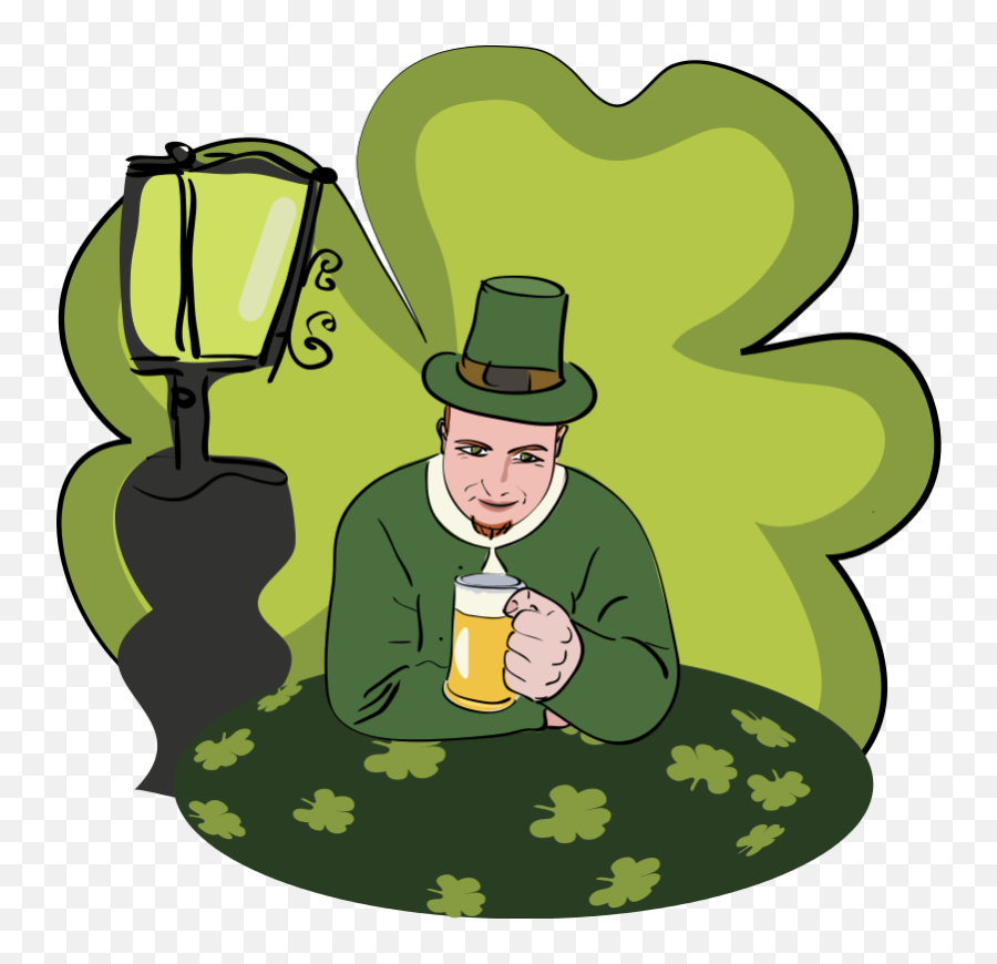 Happy St - Saint Day Emoji,St. Patrick's Day Clipart