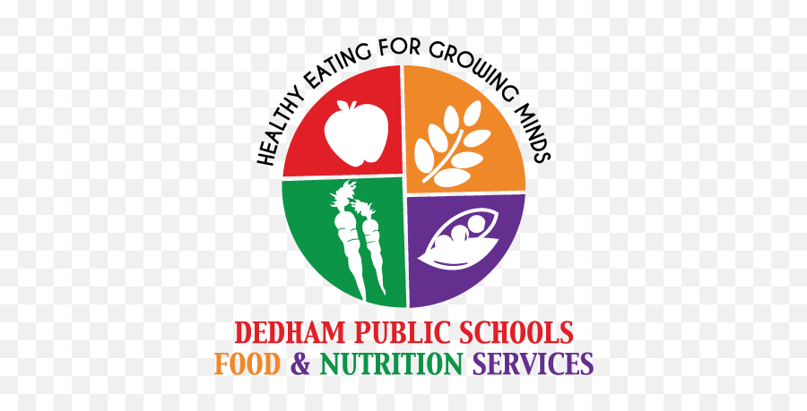 Dedham Public Schools - School Nutrition And Fitness Emoji,Healthy Food Logo