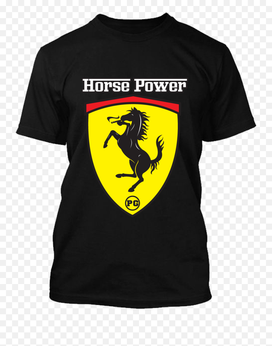 Horse Power - Black Emoji,Yellow Horse Logo